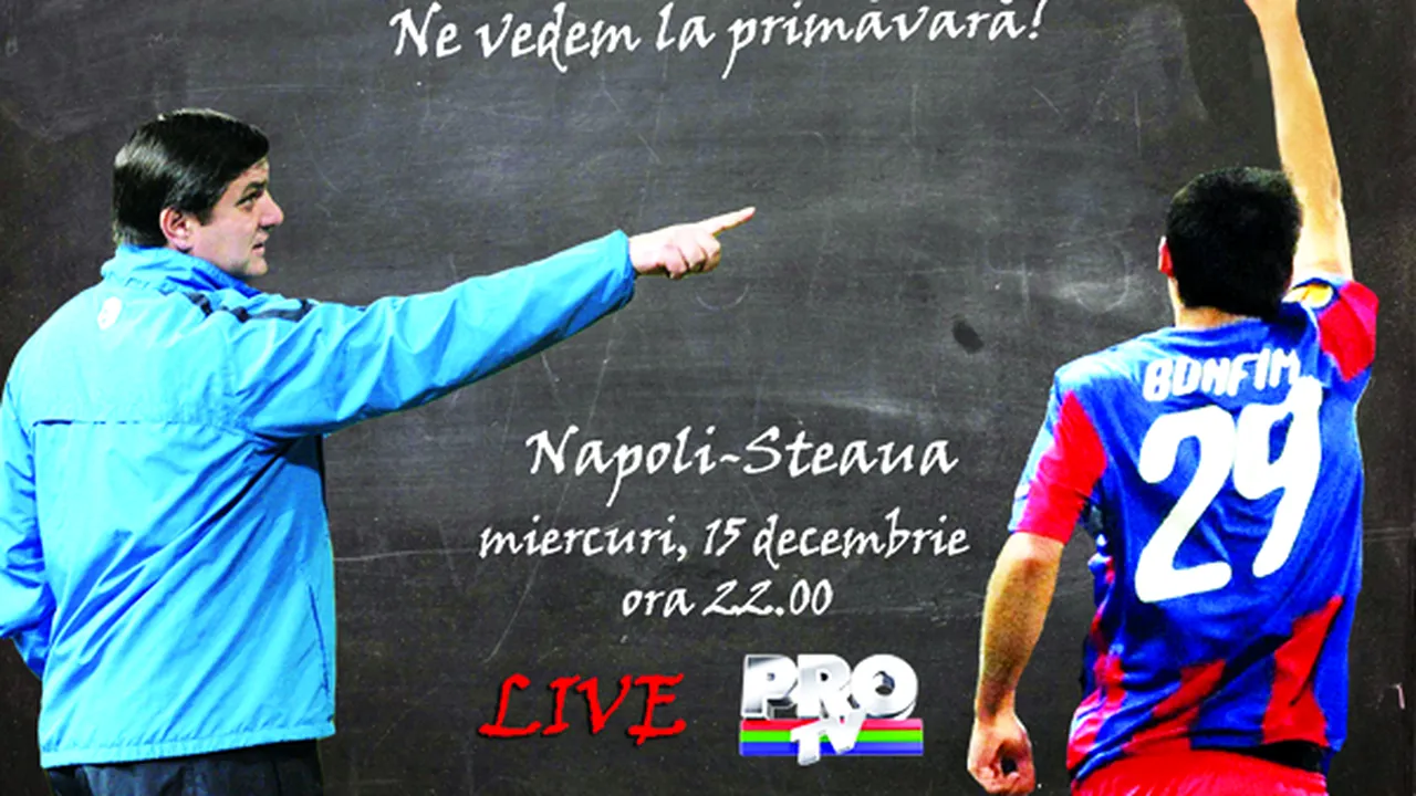 Tănase a rămas în țară! Sistem 4-1-4-1, Steaua 