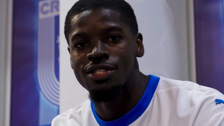 ProSport, confirmat. Atacantul francez Steven Nsimba, anunţat oficial de Universitatea Craiova