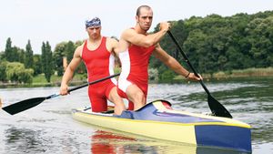 Echipajul Dumitrescu-Mihalachi, calificat în finala de 500 metri la canoe dublu, la CM de la Poznan