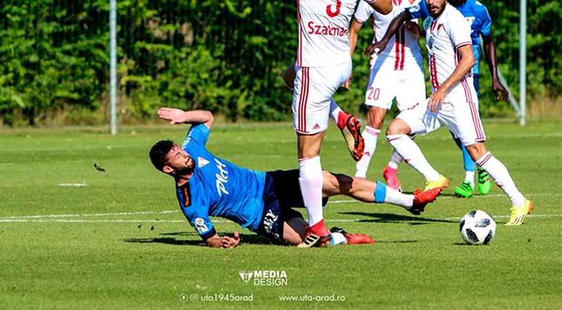 UTA a cedat la limită cu Debrecen, dar arată promițător.** Ionuț Popa: 