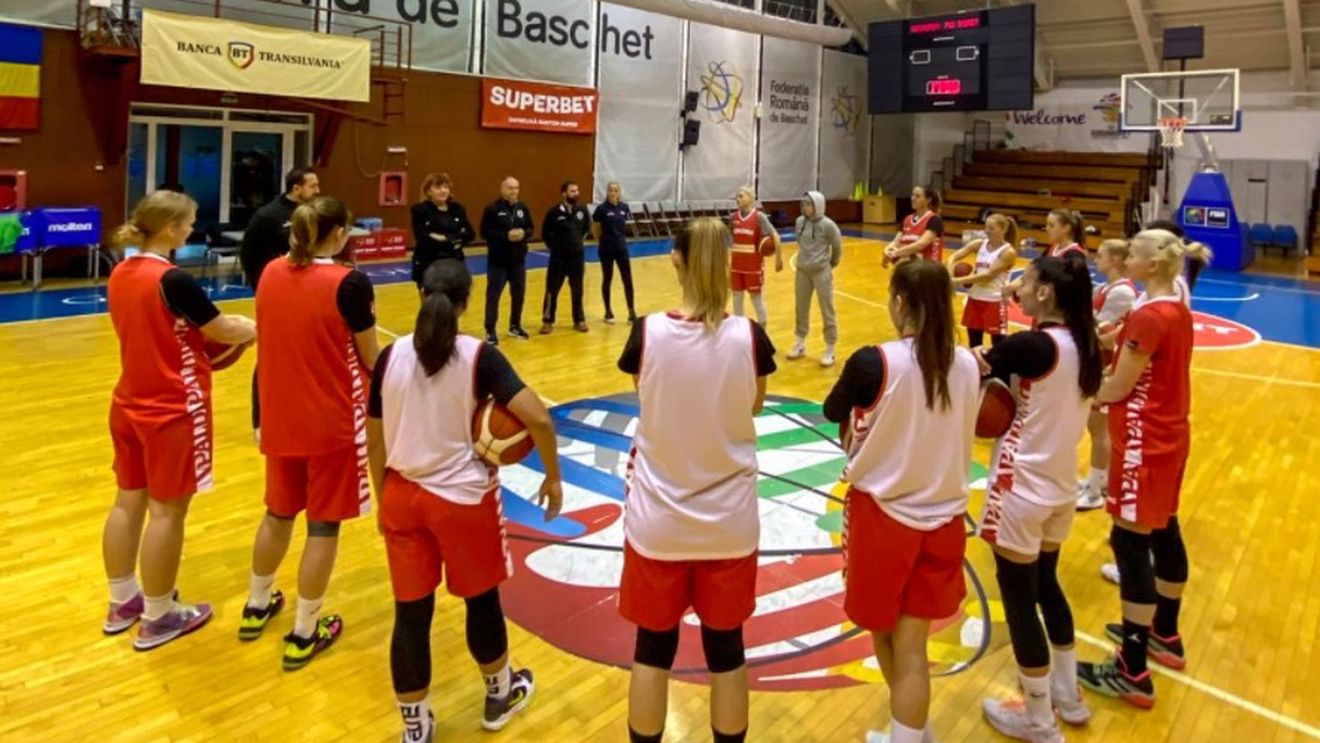 Naționala feminină de baschet a demarat pregătirile pentru dubla cu Islanda și Spania! Carmen Tocală: „Suntem într-un moment zero"