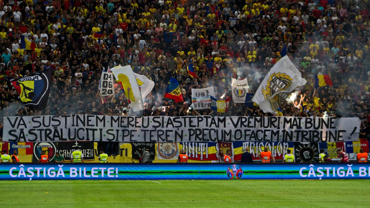 Tătărușanu i-a taxat pe fanii României după incidentele din startul meciului cu Spania: 