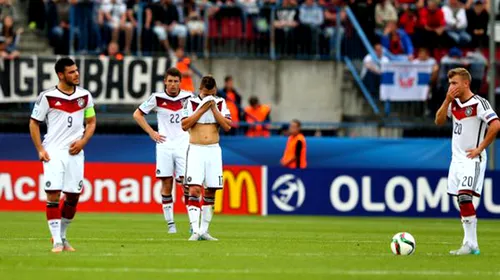Germania, umilită de Portugalia în semifinalele Campionatului European Under 21. Ter Stegen a primit 5 goluri pentru prima dată în carieră