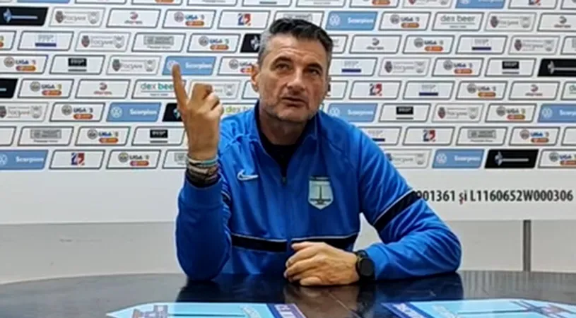 Prima reacție a lui Sorin Colceag după ce a fost numit antrenor la CSM Focșani. Ce l-a determinat să accepte oferta penultimei clasate din Liga 2