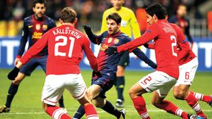 Recordel Messi!** Starul Barcei a "comis-o" din nou: record vechi de 103 ani egalat, în Spartak - Barcelona 0-3!