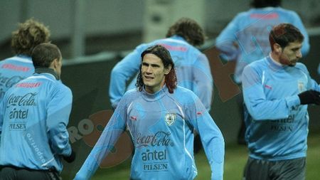 FOTO Cavani și Forlan au luat contact cu National Arena!** Torje, singurul jucător român remarcat de Tabarez