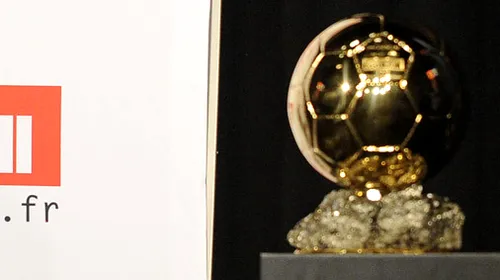 FIFA și France Football și-au unit forțele și vor acorda un super trofeu!** Balonul de Aur + FIFA World Player = Balonul de Aur FIFA