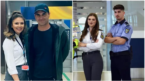 Poliția de Frontieră Română, reacție fabuloasă când Roger Federer și-a făcut apariția pe Aeroportul „Henri Coandă
