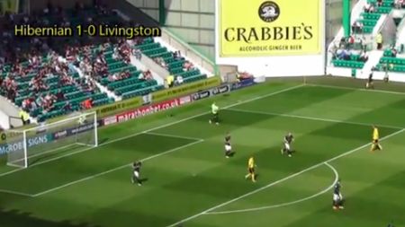 Rar s-a văzut un asemenea gol. VIDEO - Mark Oxley, portarul lui Hibernian, a înscris la debut
