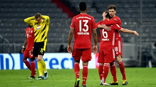 Bayern – Dortmund 4-2, Video Online. Lewandowski și Goretzka, decisivi în derby-ul din Bundesliga! Dublă pentru Haaland