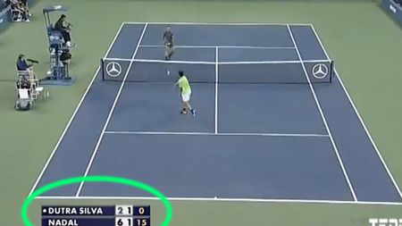 Fail total la US Open. VIDEO - L-a avut "în mână" pe Nadal, dar a trimis o minge incredibil de prost. Din acel moment, nu a mai câștigat vreun game