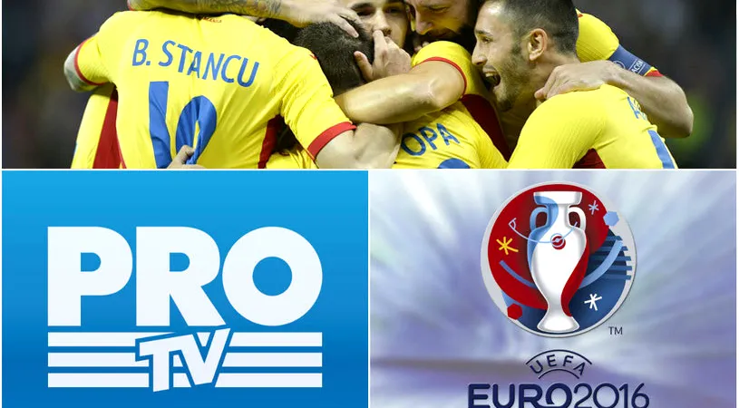Euro 2016 - ProTV transmite LIVE 23 de meciuri. Programul optimilor la Campionatul European și care e meciul difuzat în direct zi de zi