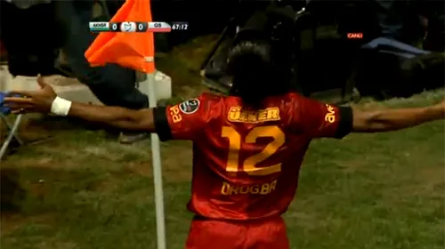 Galata are un nou „REGE”!** VIDEO – Drogba e GENIAL: a înscris la debutul pentru Galatasaray. Cât i-a luat să îi aducă pe turci la EXTAZ cu o execuție MAGICĂ‚