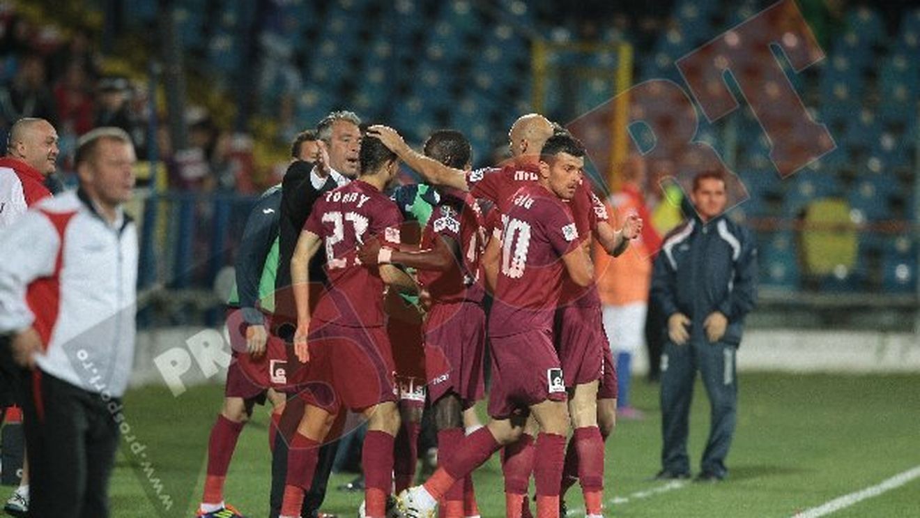 Lui Porumboiu i-a ieșit biletul la pariuri! :)** Oțelul - CFR Cluj 0-4!