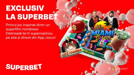 Vino alături de galacticii superdistracției! Miami Bici e acum în cazinoul online Superbet