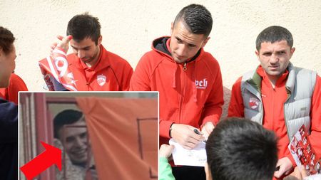 Dinamoviștilor le-a pierit zâmbetul când au văzut bannerul ăsta. Ce le-a făcut azi un fan al Stelei e genial. SUPER FOTO