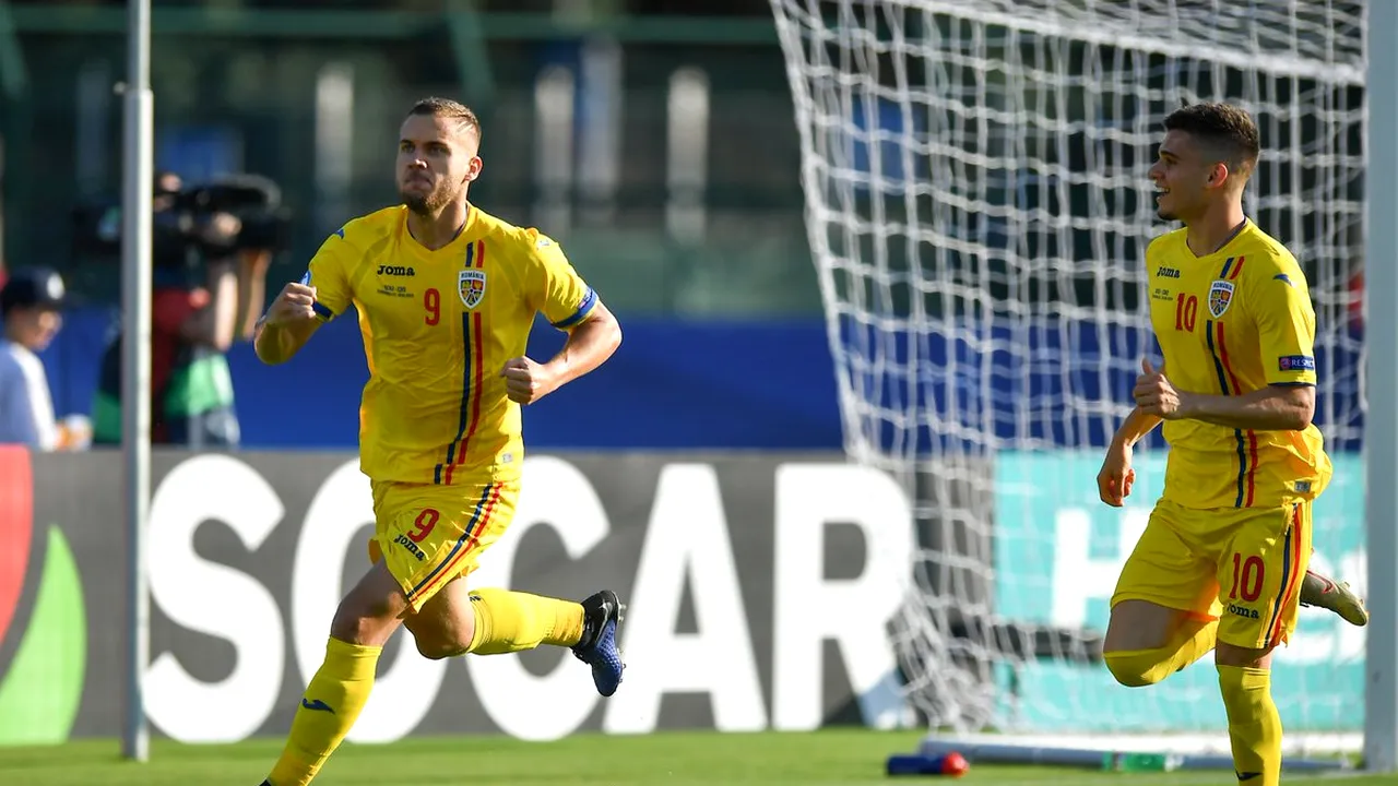 Ofertă importantă pentru George Pușcaș! Un club de renume din Europa s-a înscris în cursa pentru transferul atacantului care a impresionat la EURO 2019 U21