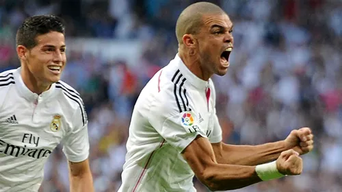 VIDEO | Cât de „tehnic” este Pepe. Fundașul lui Real Madrid a încercat să paseze cu călcâiul, dar a fost aproape să-și rupă piciorul