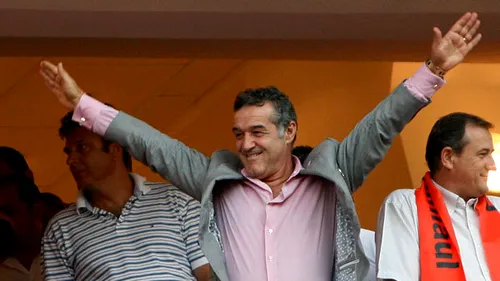 Gigi Becali chiar plutește când Steaua câștigă!** S-a îndrăgostit de 'Iliesta' când i-a aflat cifrele: 
