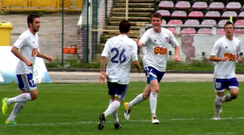 Ivănică a marcat două goluri în partida cu Severinul