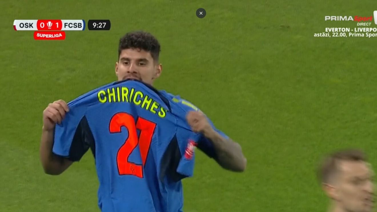 Gest fabulos al lui Florinel Coman şi al colegilor de la FCSB, după golul lui "Mbappe" de 1-0! "Hora lui Chiricheş", un moment cu adevărat emoționant, care spune multe despre ce se întâmplă în vestiarul echipei lui Gigi Becali