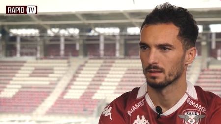 De ce a semnat cu Rapid fotbalistul kosovar Florent Hasani. Dezvăluirile din primul interviu acordat după transfer
