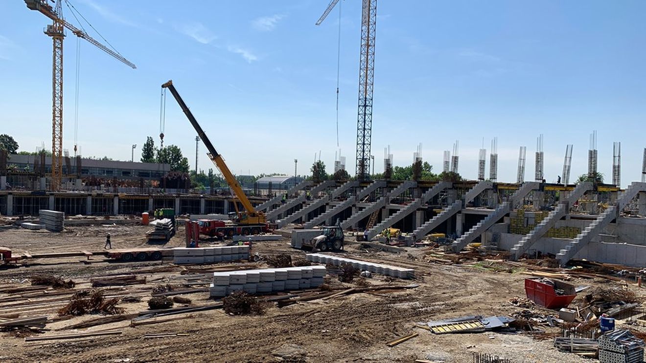 Noi imagini de la Ghencea și Giulești. FOTO | Cum se prezintă lucrările pentru EURO 2020