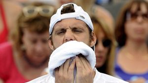 Francezul Mathieu a fost vizibil deranjat de atmosfera din tribunele de la Melbourne