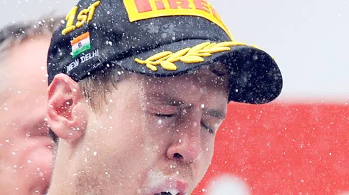 Vettel e Senna**tor! Germanul s-a impus și în India și rulează spre un nou titlu mondial