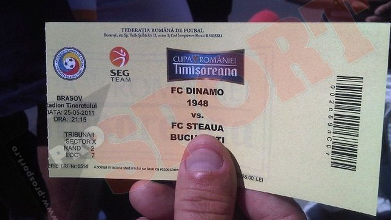 Ă‚sta e cel mai scump "Derby de România"!** Biletele pentru Steaua - Dinamo au ajuns să coste 500 de RON!