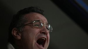 Gigi Becali**, din nou în atenția presei străine