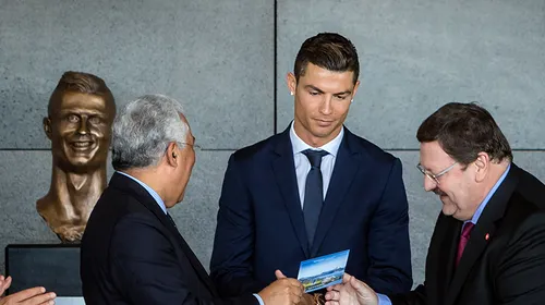 Reacția sinceră a lui Cristiano Ronaldo după ce a văzut statuia de care a râs toată lumea: „Am vorbit cu el în salonul VIP”