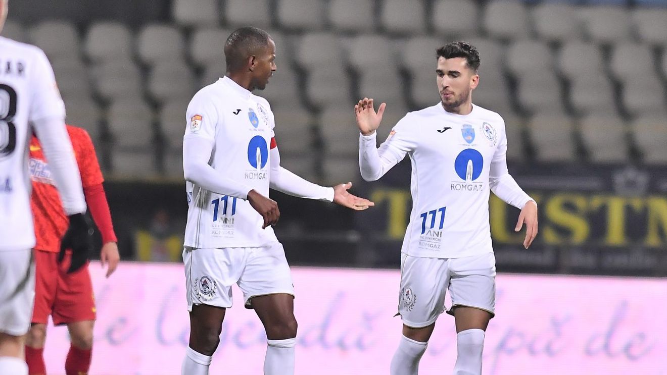 S-au împăcat Jorge Costa și Ronaldo Deaconu? Fotbalistul, introdus pe teren în ultima jumătate de oră a meciului Gaz Metan - FC Voluntari