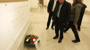 Hagi, în casa lui Puskas