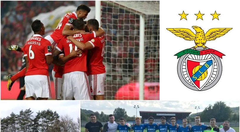 INCREDIBIL | O echipă sătească din România, somată de Benfica Lisabona să își schimbe denumirea.** Au crezut că e o glumă: 