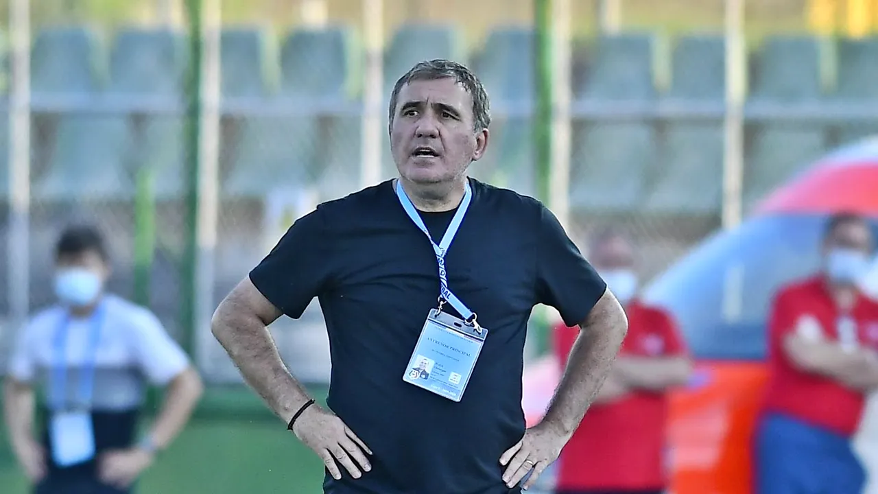 Gheorghe Hagi, laude pentru Mihai Teja, înaintea meciului cu FC Voluntari: „A schimbat fața echipei” | VIDEO