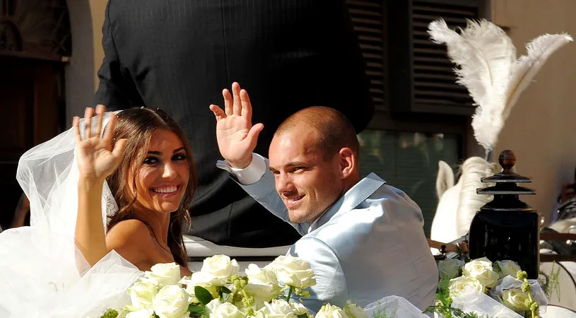 Sneijder este cel mai fericit fotbalist din lume! Soția este dispusă să-i îndeplinească toate fanteziile