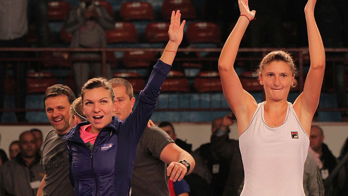 Halep și Begu, revenire "din altă lume" în sferturi la Shenzhen! După 0-7 în super tie-break și 5 mingi de meci salvate, Simona și Irina au trecut de o altă echipă românească