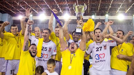 Minaur Baia Mare - Potaissa Turda, scor 25-29, în primul amical al campioanei României