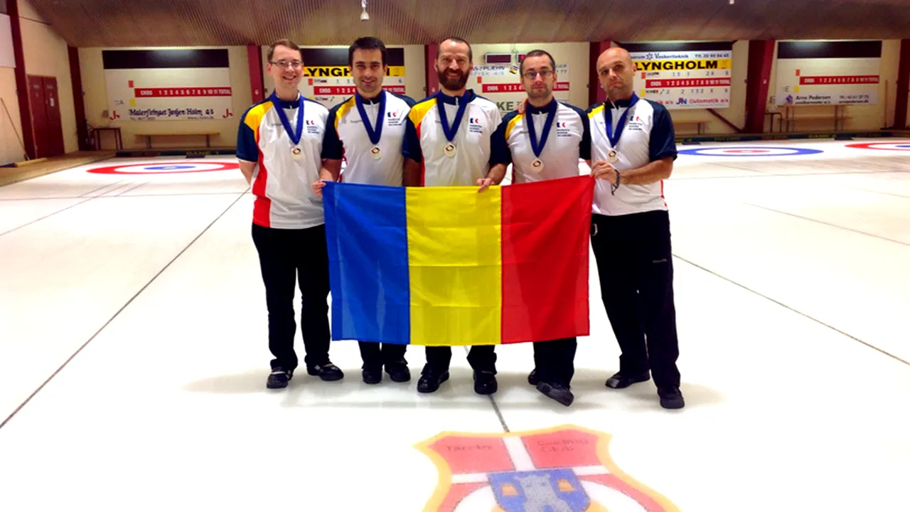 Argint european pentru curlingul românesc