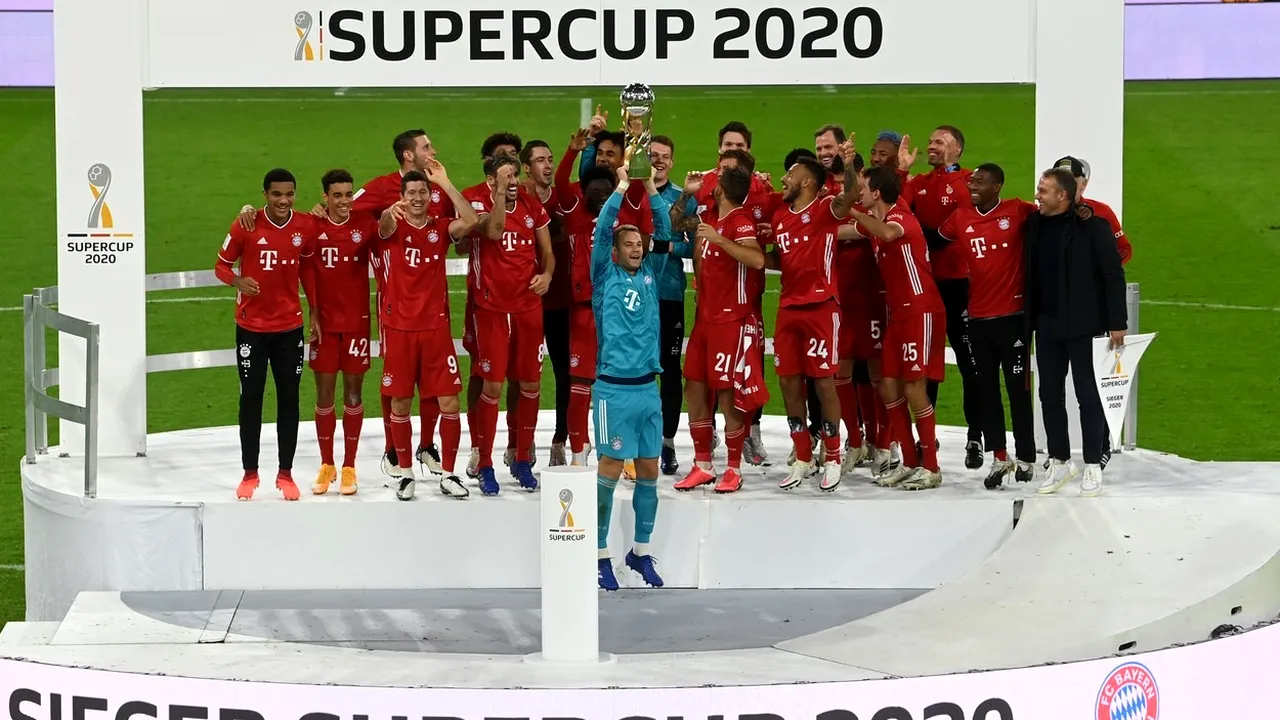 Bayern Munchen, al cincilea trofeu al anului! Borussia Dortmund, îngenuncheată în Supercupa Germaniei de golul antologic al lui Joshua Kimmich! VIDEO