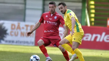 🚨 FC Botoșani – CS Mioveni 0-0, manșa tur a barajului de menținere/promovare în Superligă. Golul lui Blănaru a fost anulat de VAR pentru ofsaid. PAUZĂ