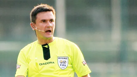 Cristian Balaj va arbitra partida** FC Timișoara - Steaua