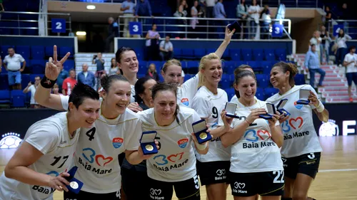 HCM Baia Mare - Rapid, scor 36-25, în devans la etapa a IV-a a Ligii Naționale de handbal