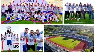 Zăvoiul în sărbătoare! Râmnicu Vâlcea revine după 9 ani în Liga 2, la fel și antrenorul Constantin Schumacher: ”Nu a fost ușor”