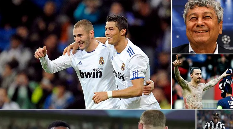  Liga Campionilor | Șahtior, umilită de PSG. Ronaldo a atins două cifre istorice în Malmo - Real 0-2. United și City țin steagul sus pentru Anglia. Toate rezultatele 