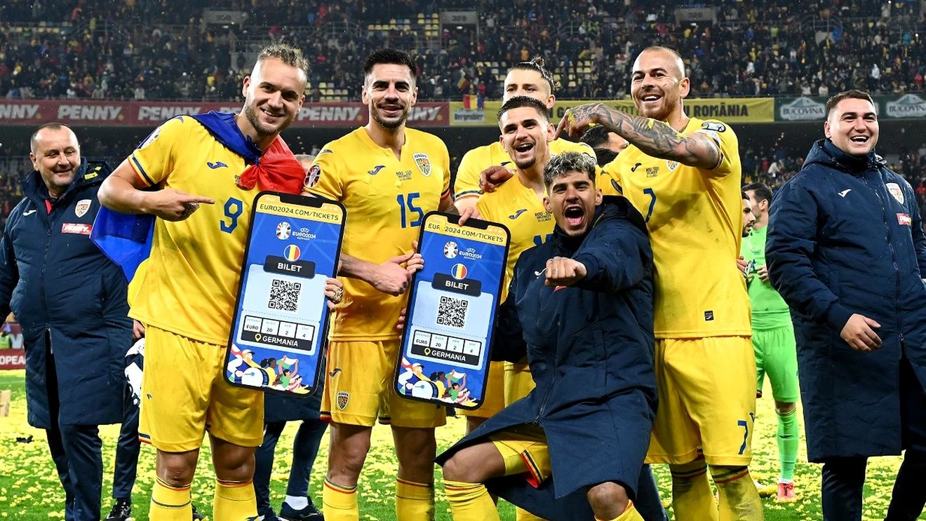 Acesta este programul complet al României în grupa E de la EURO 2024! Cu cine joacă primul meci, la Munchen, pe stadionul lui Bayern