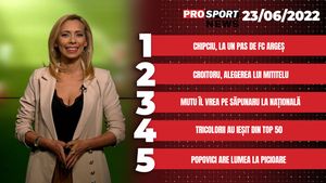 ProSport News | Adrian Mutu vrea să-l vadă pe Săpunaru la națională! Cele mai noi știri din sport | VIDEO