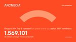 ARCMEDIA conduce detașat clasamentul grupurilor de presă la nivel national începând cu luna decembrie și este liderul absolut al internetului din România cu peste 8.7 miliarde de vizualizări pe rețelele sociale în 2025. COMUNICAT