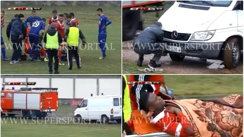 VIDEO | ISU? Arafat? Priviți cum transportă albanezii fotbaliștii la spital. Toți și-au spus că trebuie să fie o farsă: scene desprinse din lumea a treia, la un meci din prima ligă